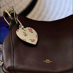 Coach purse-Deep burgundy